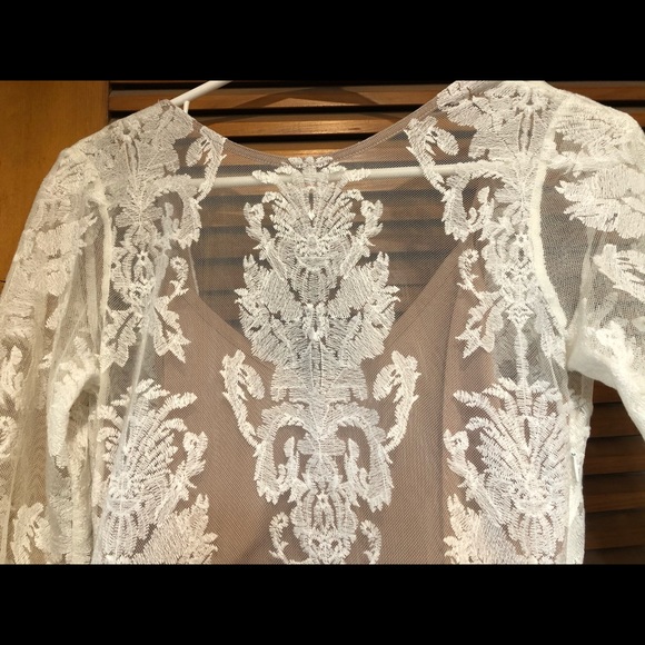 For Love and Lemons FL&L San Marcos Midi Dress S - Picture 10 of 15